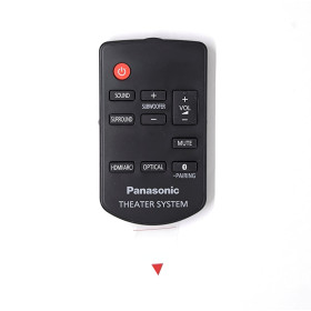 Original Panasonic N2QAYC000115 remote control