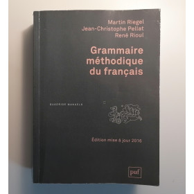Grammaire méthodique du français (Quadrige Manuels) / Methodical grammar of French (Quadrige Manuels)