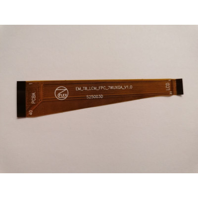 Flex cable LCD display EM_T8_LCM_7WUXGA_V1.0 / EM-T8-LCM-7WUXGA-V1.0 S25003D